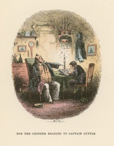 Illustration pour Dombey et Fils - Hablot Knight Browne